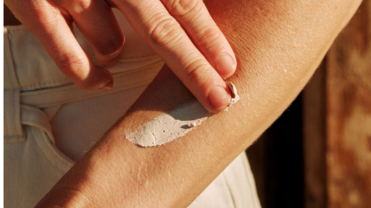 Applying Sunscreen